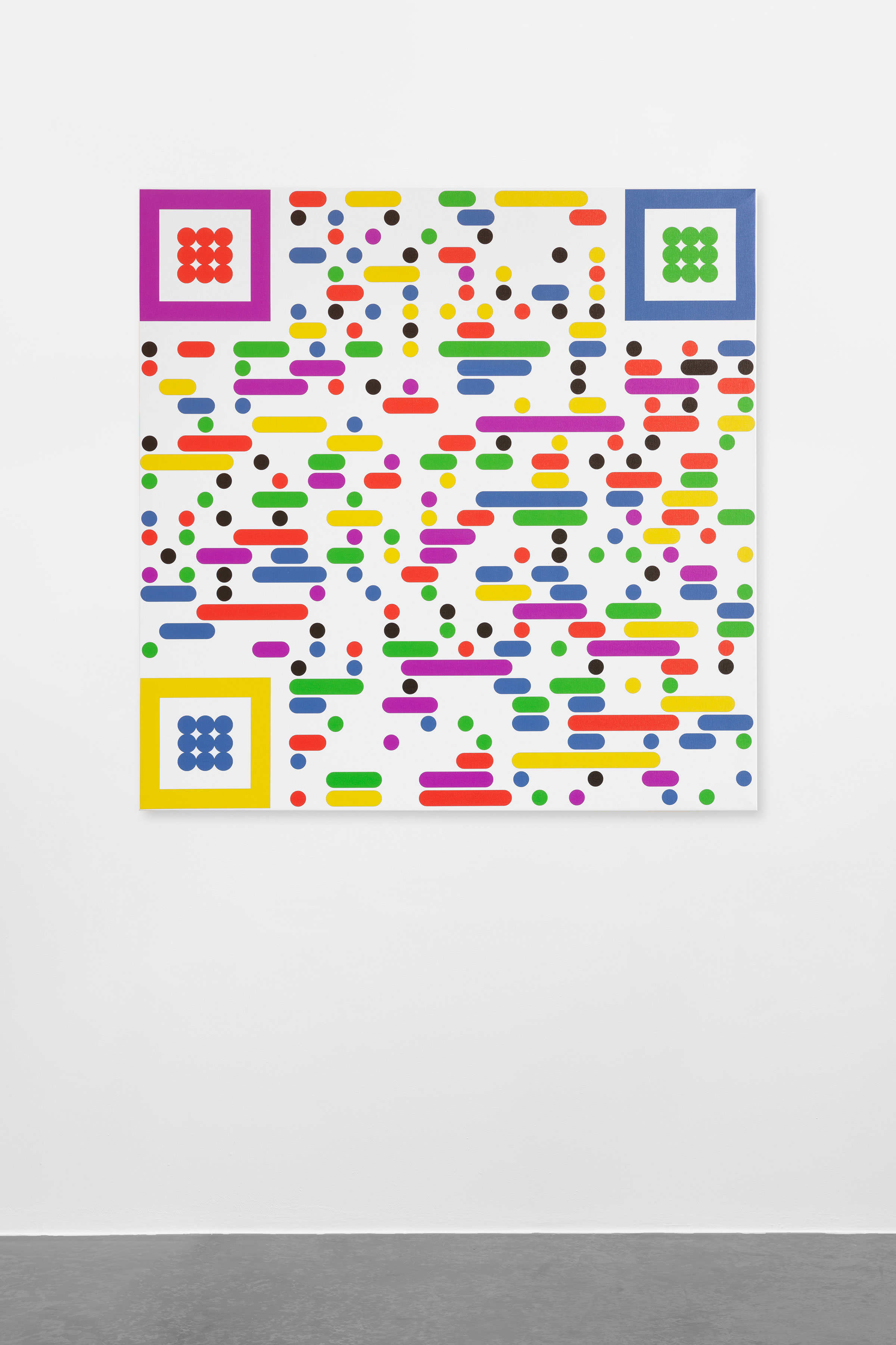 Molti di uno. QR Code Possession - Generative Artificial Intelligence. Venere degli stracci (Venus of the rags), 2023